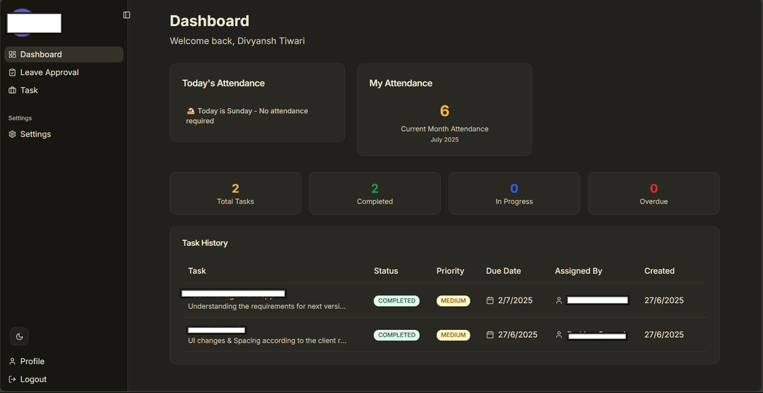Task Managment App [for startups]